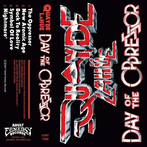 Quayde LaHüe : Day of the Oppressor